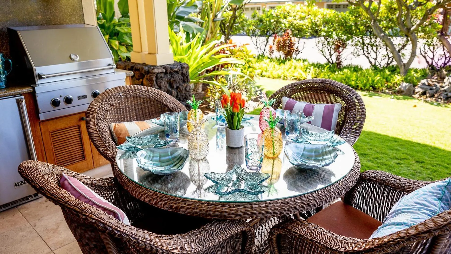 Hilton Pool Pass Included, Kolea - Stylish & Comfy Walk To Beach Patio Pool Gym Waikoloa